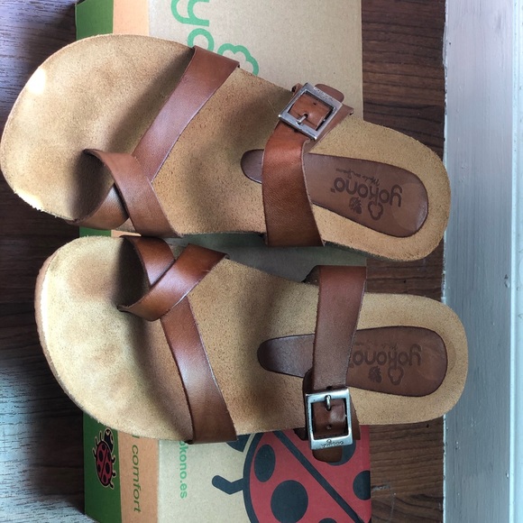 Yokono brown Sandal very good cheap like new - Picture 4 of 4